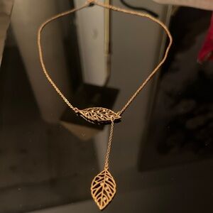 Collier gold inoxydable